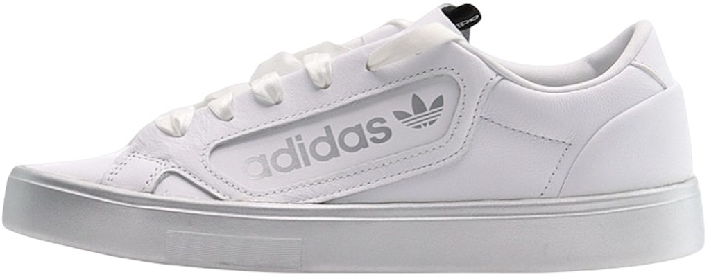 (Women) adidas Sleek 'White Silver Metallic' EG7748 Buy (Women) adidas Sleek 'White Silver Metallic' EG7748