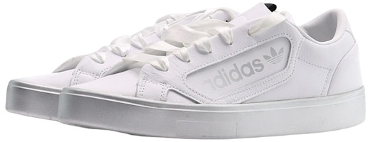 (W) adidas Sleek 'Putih Silver Metalik' EG7748 Lookbook (W) adidas Sleek 'Putih Silver Metalik' EG7748