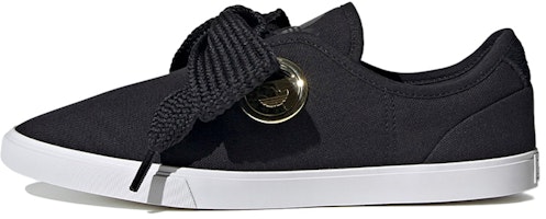 (Women) adidas Sleek Low 'Black Gold Metallic' FV0741 (Women) adidas Sleek Low 'Black Gold Metallic' FV0741