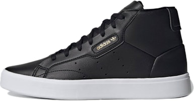 (Women) adidas Sleek Mid 'Black White' GZ8070 (Women) adidas Sleek Mid 'Black White' GZ8070