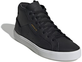 (W) adidas Sleek Mid 'Core Black' Hitam EE4727 Lookbook (W) adidas Sleek Mid 'Core Black' Hitam EE4727