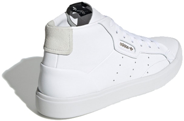 (W) adidas Sleek Mid 'Putih Polos' EE4726 Lookbook (W) adidas Sleek Mid 'Putih Polos' EE4726