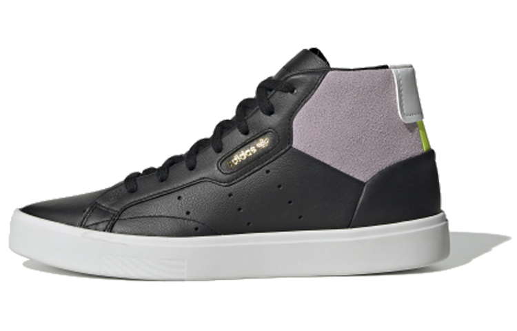 (W) adidas SLEEK Mid W 'Black Purple'
