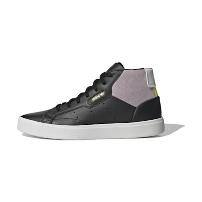 (W) adidas SLEEK Mid W 'Black Purple'