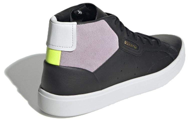 Lookbook adidas originals Sleek Mid 女款 黑紫