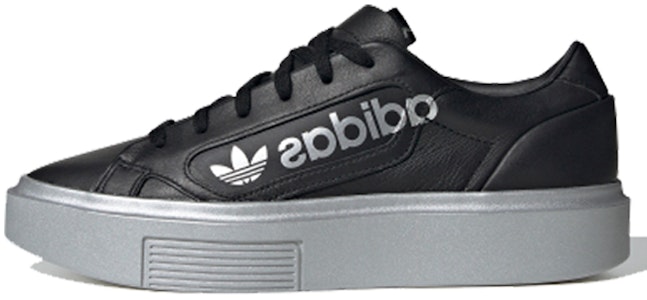 (W) 아디다스 슬릭 슈퍼 '블랙' (Adidas Sleek Super 'Black') EG7881 Buy (W) 아디다스 슬릭 슈퍼 '블랙' (Adidas Sleek Super 'Black') EG7881
