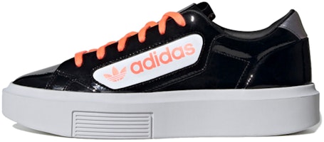 (Women) adidas Sleek Super 'Black Signal Coral' EF4954 (Women) adidas Sleek Super 'Black Signal Coral' EF4954