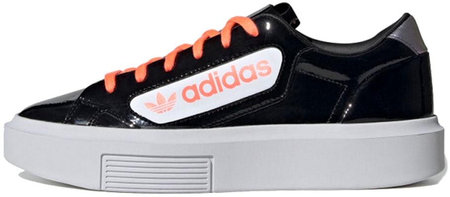 (Women) adidas Sleek Super 'Black Signal Coral' EF4954 Buy (Women) adidas Sleek Super 'Black Signal Coral' EF4954