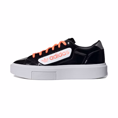(W) adidas Sleek Super 'Black Signal Coral'