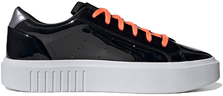 (Women) adidas Sleek Super 'Black Signal Coral' EF4954 Order (Women) adidas Sleek Super 'Black Signal Coral' EF4954
