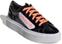 Lookbook (W) adidas Sleek Super 'Hitam Signal Coral' EF4954