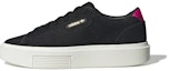 Buy (W) adidas Sleek Super 'Core Black' Hitam Core EF8854