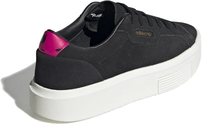 (Women) adidas Sleek Super 'Core Black' EF8854 Lookbook (Women) adidas Sleek Super 'Core Black' EF8854