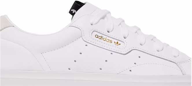 Lookbook adidas originals Sleek Super 抗磨損輕便 低筒 運動鞋 女款 白色