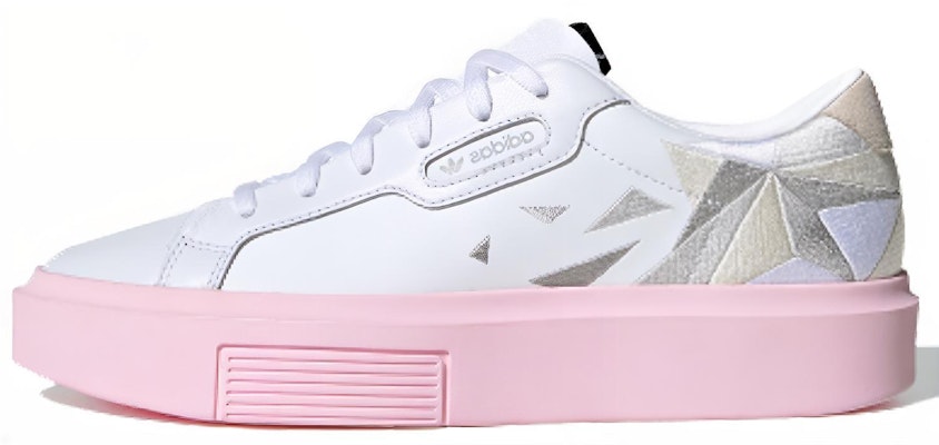 (Women) adidas Sleek Super 'White Clear Pink' EH1389 Buy (Women) adidas Sleek Super 'White Clear Pink' EH1389