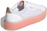 Shop (W) adidas Sleek Super 'Putih Glow Pink' FV8439