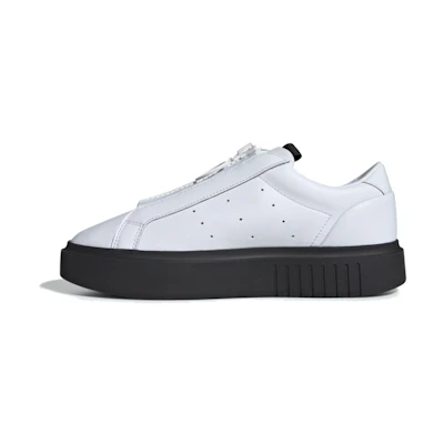 (W) adidas Sleek Super Zip 'White Black'