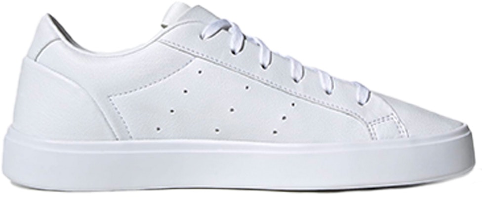 (Women) adidas Sleek Vegan 'Cloud White' FX7761 Order (Women) adidas Sleek Vegan 'Cloud White' FX7761