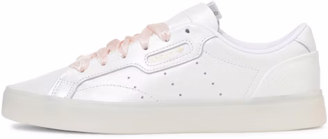 (Women) adidas Sleek W "Footwear White/Gold" JS1618 (Women) adidas Sleek W "Footwear White/Gold" JS1618