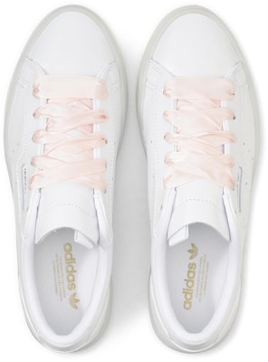 (Women) adidas Sleek W "Footwear White/Gold" JS1618 Order (Women) adidas Sleek W "Footwear White/Gold" JS1618