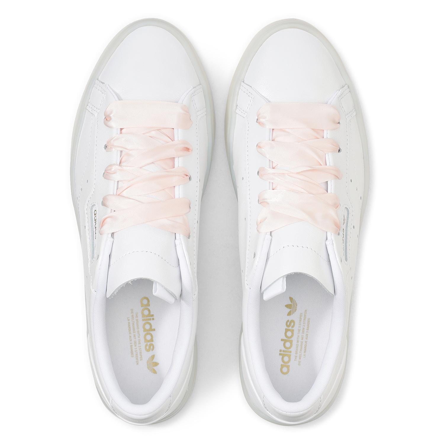 Lookbook (W) adidas Sleek W "白金配色" JS1618