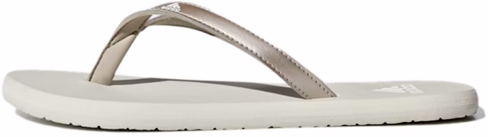 (Women) adidas Slide adidas Eezay Thongs - platin metallic F35034 (Women) adidas Slide adidas Eezay Thongs - platin metallic F35034