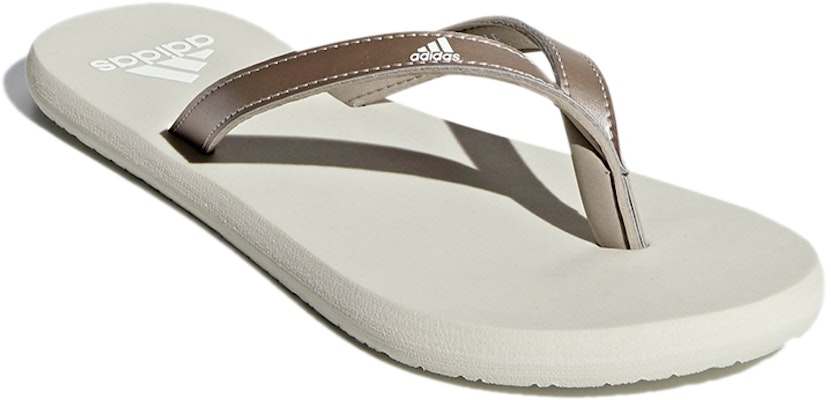 (Women) adidas Slide adidas Eezay Thongs - platin metallic F35034 Lookbook (Women) adidas Slide adidas Eezay Thongs - platin metallic F35034