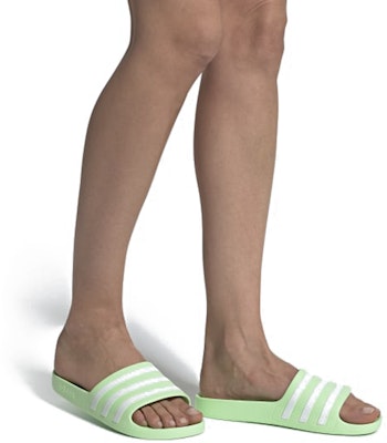 (Women) adidas Slide Adilette Aqua Green/White EE7347 Sizing (Women) adidas Slide Adilette Aqua Green/White EE7347