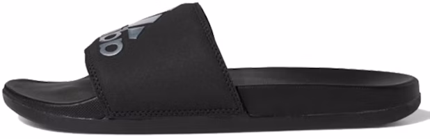 (Women) adidas Slide Adilette Comfort Black/Silver G28386 (Women) adidas Slide Adilette Comfort Black/Silver G28386