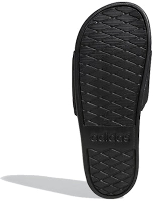 (Women) adidas Slide Adilette Comfort Black/Silver G28386 Purchase (Women) adidas Slide Adilette Comfort Black/Silver G28386
