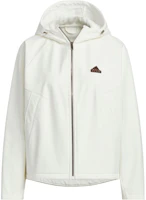 (Women) adidas Softshell Hooded Modern Waterproof Warm Jacket White JX6833 (Women) adidas Softshell Hooded Modern Waterproof Warm Jacket White JX6833