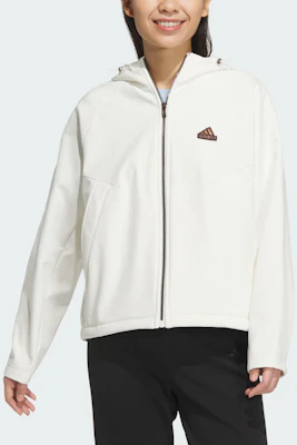 (Women) adidas Softshell Hooded Modern Waterproof Warm Jacket White JX6833 Lookbook (Women) adidas Softshell Hooded Modern Waterproof Warm Jacket White JX6833