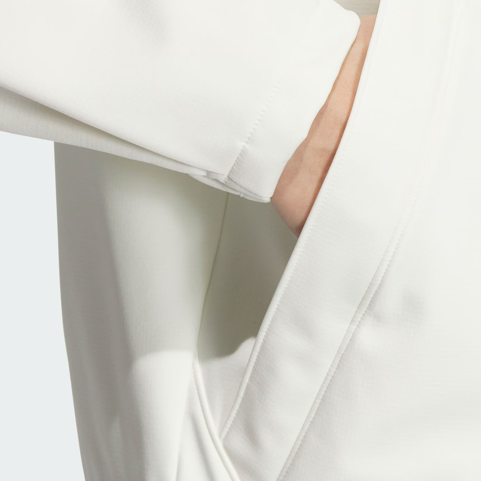 Purchase (Women) adidas Softshell Hooded Modern Waterproof Warm Jacket White JX6833