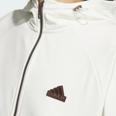 (Women) adidas Softshell Hooded Modern Waterproof Warm Jacket White JX6833 Details for (Women) adidas Softshell Hooded Modern Waterproof Warm Jacket White JX6833