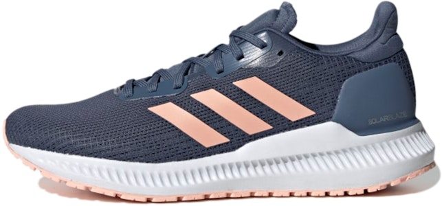 adidas Solar Blaze 針織 緩震 低筒 跑步鞋 女款 靛藍色 Buy adidas Solar Blaze 針織 緩震 低筒 跑步鞋 女款 靛藍色
