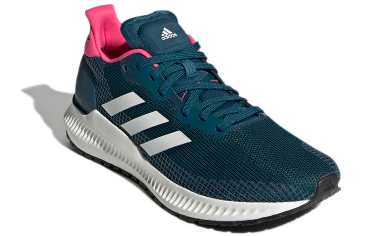 Lookbook 愛迪達 Solar Blaze 透氣 低筒 騎行鞋 女款 青藍