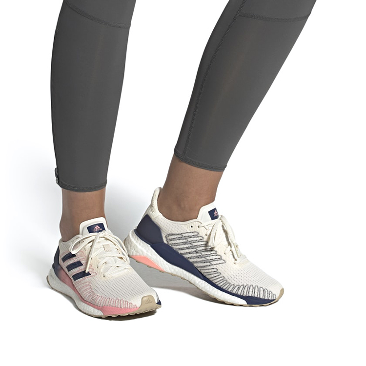 Sizing (W) adidas Solar Boost 19 ''Weiß Indigo Rosa'' EG2361