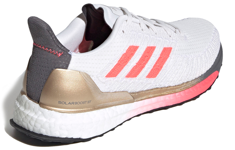 Shop (W) adidas Solar Boost ST 19 'Putih Signal Pink Tembaga' FW7805