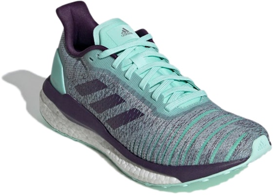 (Women) adidas Solar Drive 'Clear Mint Purple' D97448 Lookbook (Women) adidas Solar Drive 'Clear Mint Purple' D97448