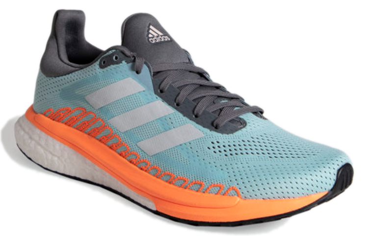 Lookbook (W) 阿迪达斯 Solar Glide 3 ST '蓝橙' 跑鞋 FV7253