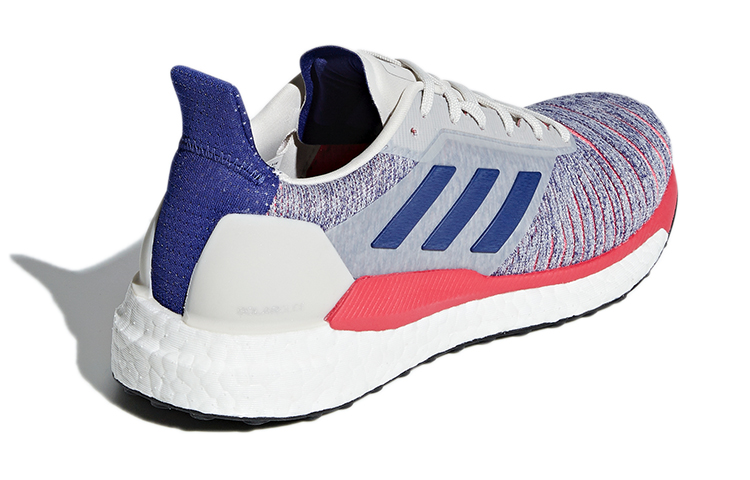 Shop adidas Solar Glide 低筒 跑步鞋 女款 藍紅色