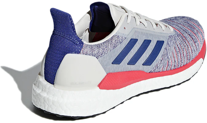 adidas Solar Glide 低筒 跑步鞋 女款 藍紅色 Shop adidas Solar Glide 低筒 跑步鞋 女款 藍紅色