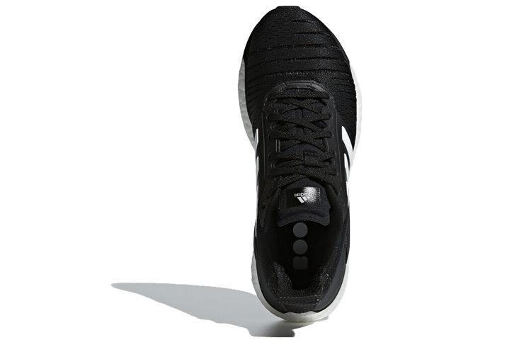 Shop adidas Solarglide 女款 黑/白