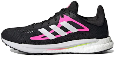 (Women) adidas Solar Glide 'Black Pink Silver' FY1115 (Women) adidas Solar Glide 'Black Pink Silver' FY1115
