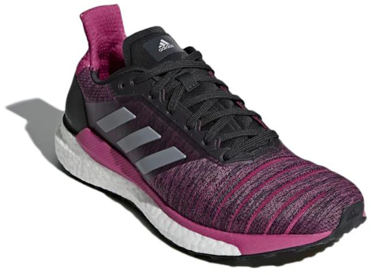 adidas Solar Glide 舒適耐磨跑步鞋 女款 灰紫 Lookbook adidas Solar Glide 舒適耐磨跑步鞋 女款 灰紫