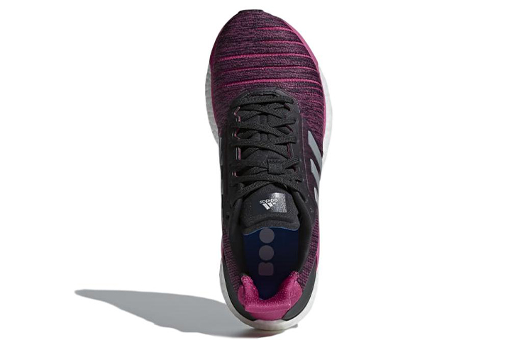Purchase adidas Solar Glide 舒適耐磨跑步鞋 女款 灰紫
