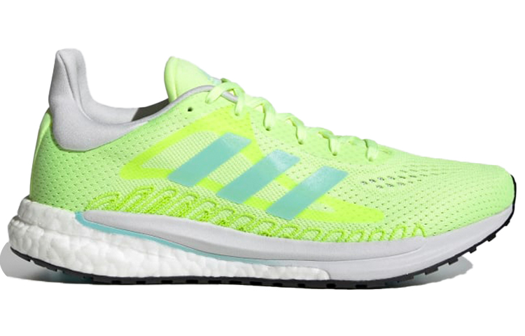 Order adidas Solar Glide 防滑透氣 低筒運動跑步鞋 女裝 黃藍
