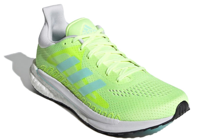 Lookbook adidas Solar Glide 防滑透氣 低筒運動跑步鞋 女裝 黃藍