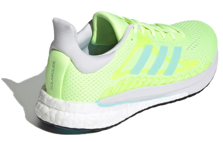Shop adidas Solar Glide 防滑透氣 低筒運動跑步鞋 女裝 黃藍
