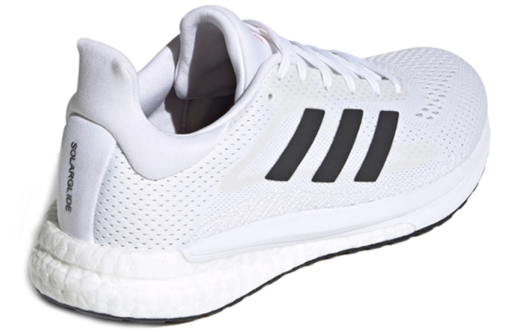 (W) adidas Solarglide 3 White/Black 圖 4